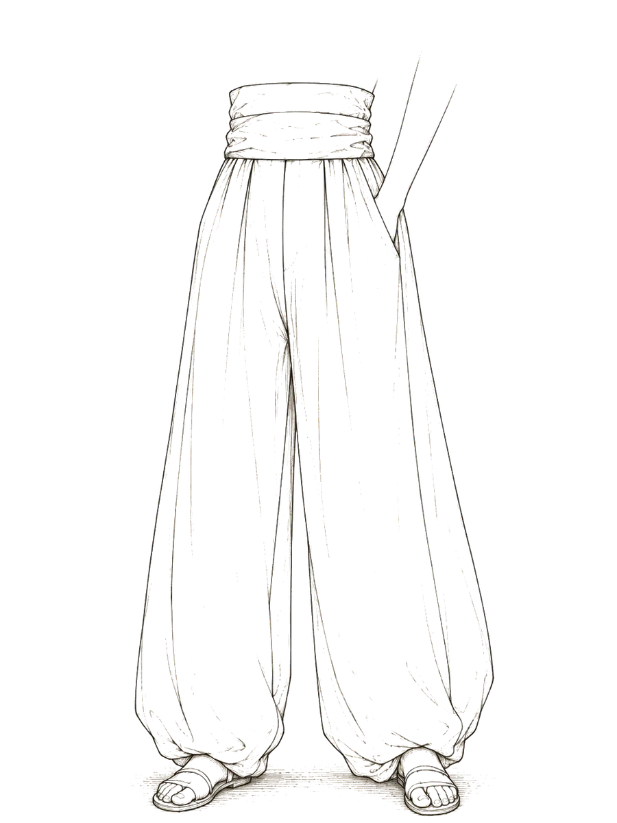 Volume Trouser sketch